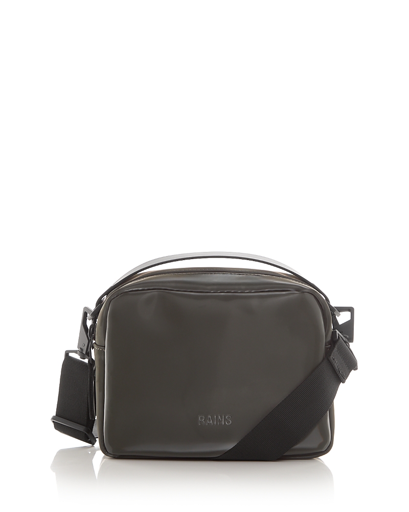 Rains Waterproof Box Bag In Green
