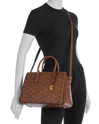 Laila Medium Leather Satchel