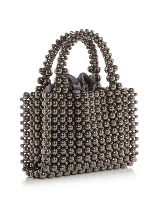 Beaded Top Handle Bag - Exclusive