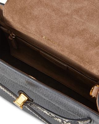 Dash Small Colorblock Leather Crossbody Bag