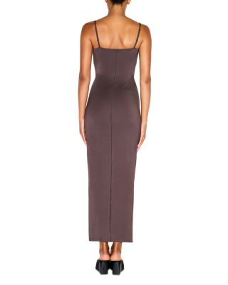 Smooth Layers Scoop Neck Dress