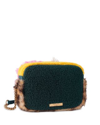 Hoxton Medium Multicolor Faux Fur Camera Bag