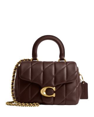 Tabby Mini Quilted Leather Satchel   