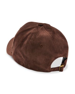 Faux Suede Baseball Cap