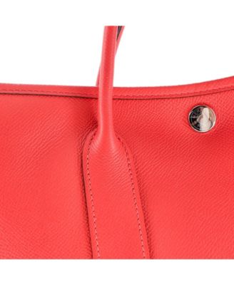  30 Garden Party Tote Leather