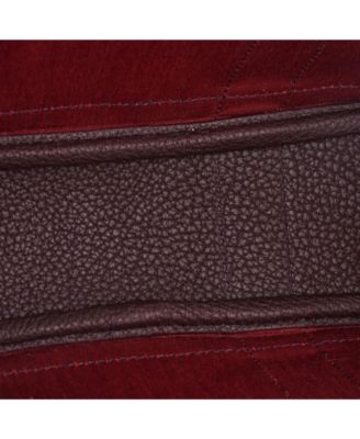  28 Garden File Tote Toile and Leather