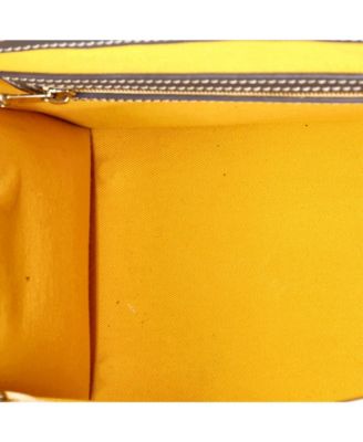  PM Saigon Top Handle Bag Coated Canvas with Leather