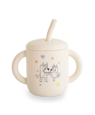 Unisex Silicone Training Cup + Straw - Baby