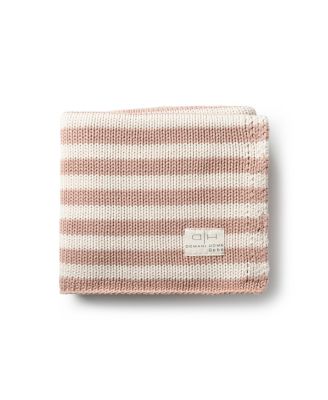 Unisex Iconic Stripe Knit Blanket