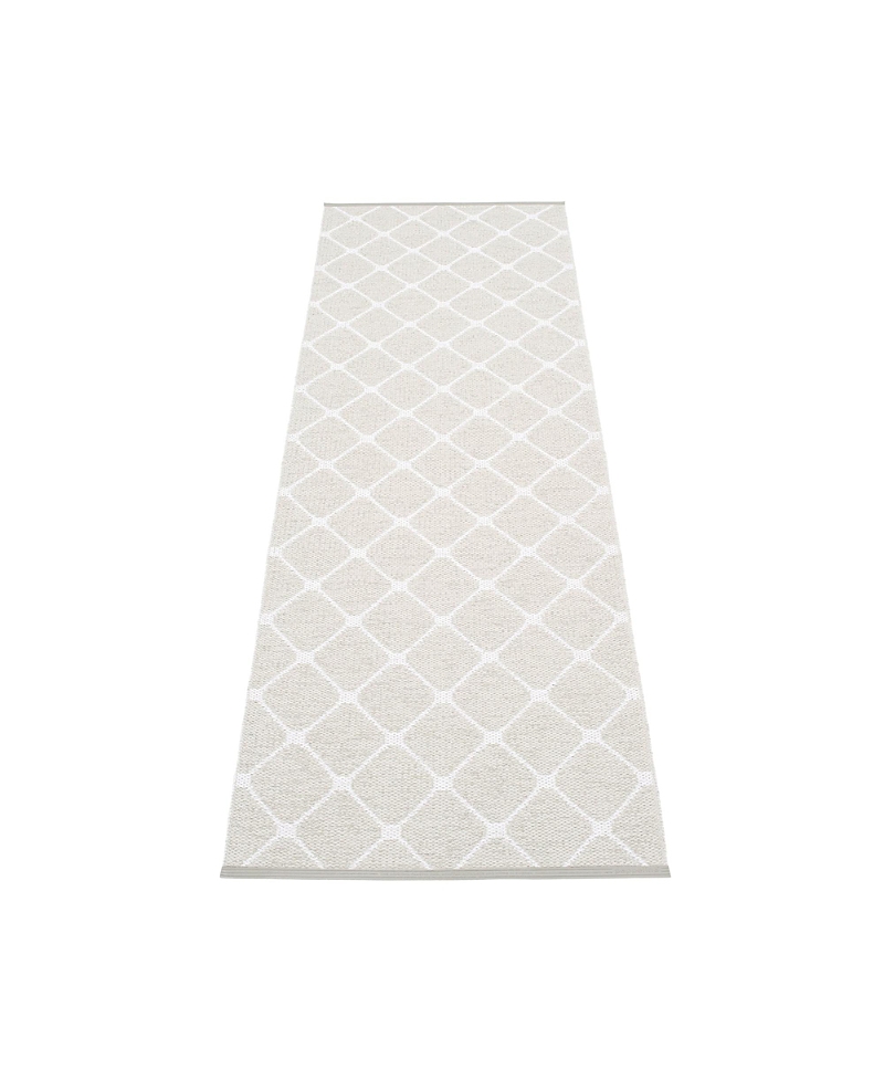 Pappelina Rex Rug, 27 X 96 In White