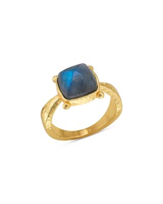 Blue Labradorite Mystic Eye Gem Ring