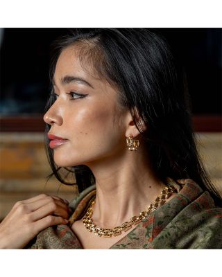 Pathway Hoop Earrings