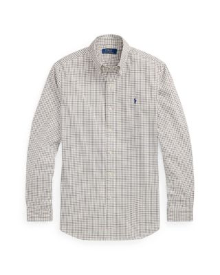 Classic Fit Plaid Twill Shirt