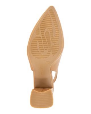 Women's Dawson Leather Slingback Pumps