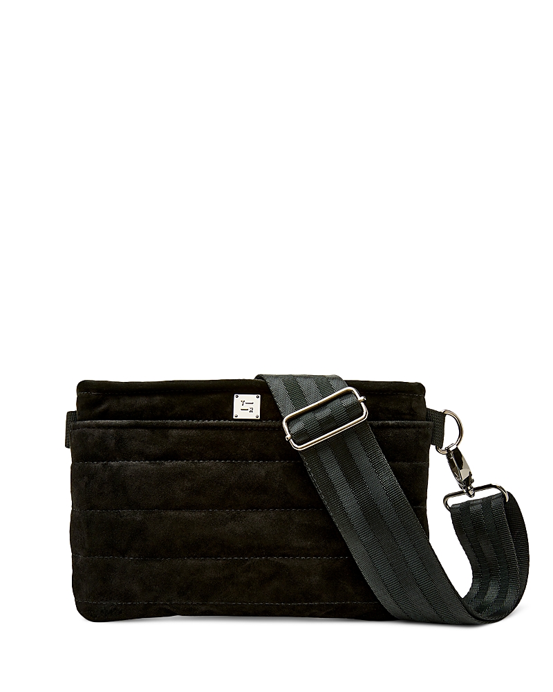 Think Royln Suede Bum Bag 2.0 In Black