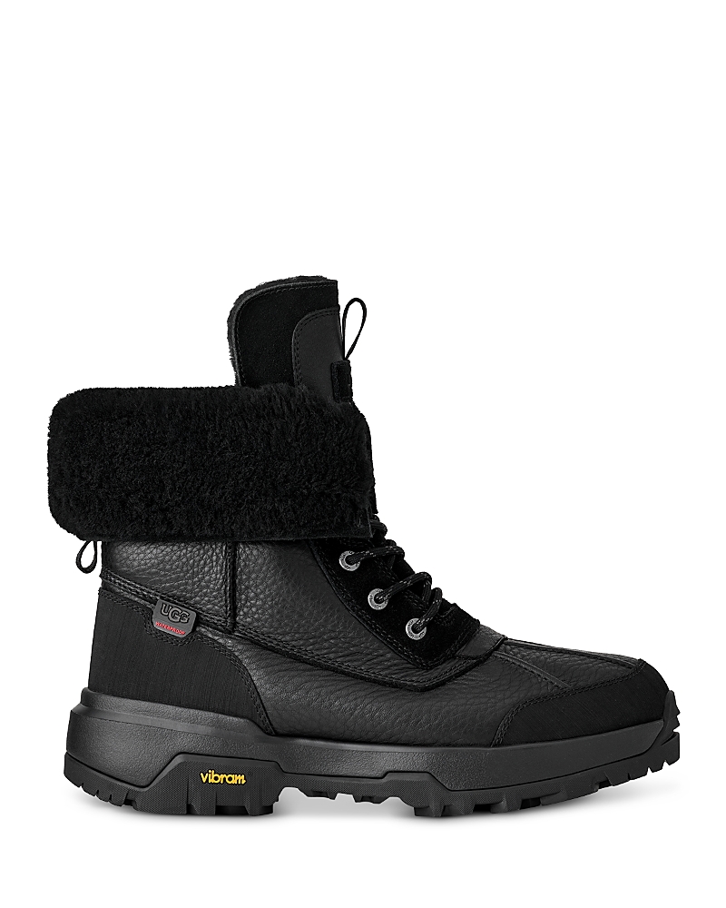 Ugg Men's Adirondack Xxv Faux Fur Lined Waterproof Lace Up Boots