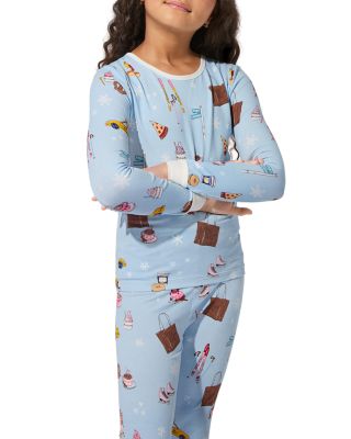 Unisex Long Sleeved Pajama Set, Little Kid, Big Kid - Exclusive