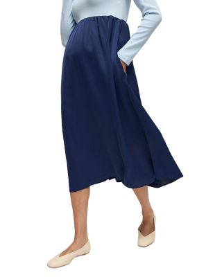 Mixed Media Maternity Dress