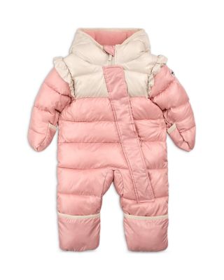 Girls' Color Blocked Puffer Snowsuit - Baby
