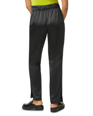 Satin Wide Leg Leggings