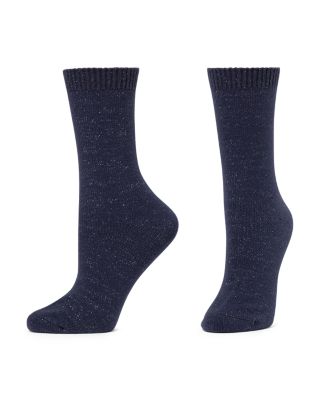 Sparkle Marled Crew Socks, Pack of 2