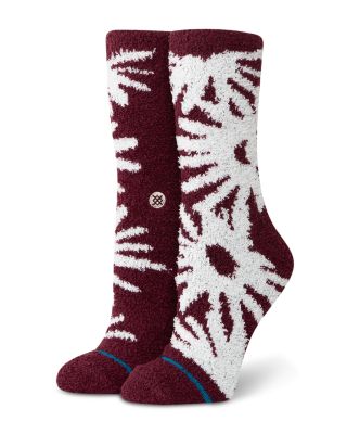 Daisies Cozy Crew Socks