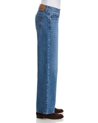Low Loose Wide Leg Jeans in Real Recognize Real