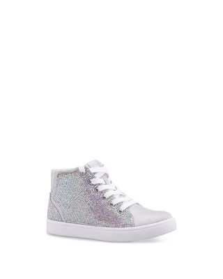 Girls' Kula High Top Zip Lace Up Sneakers - Toddler, Little Kid, Big Kid