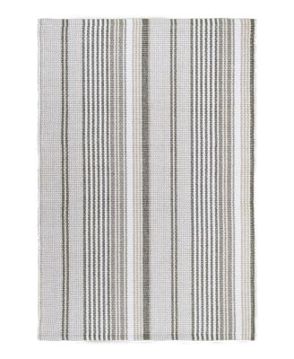 Dash Albert by Annie Selke DA169 Gradation Ticking Indoor/Outdoor Area Rug, 2'0"x3'0"
