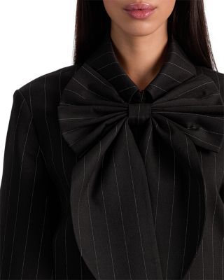 Philippa Draped Bow Jacket