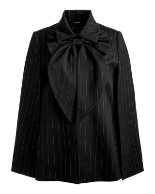 Philippa Draped Bow Jacket