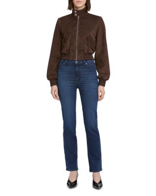 Le Sleek Straight Leg Jeans in Trick