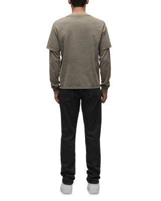 Blake Slim Straight Fit Jeans in Point Break Black