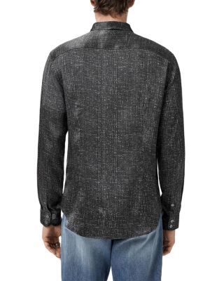 Orchard Button Front Silk Shirt