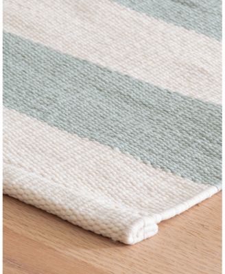 Dash Albert by Annie Selke RDB197 Catamaran Stripe Indoor/Outdoor Area Rug, 2'6"x12'0"