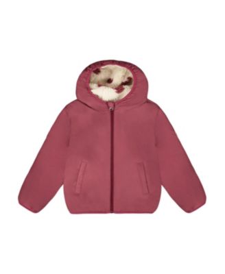Girls' Reversible Mid-Season Sherpa Jacket - Little Kid