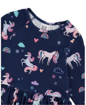 Girls' Jersey Dress with Pockets - Little Kid