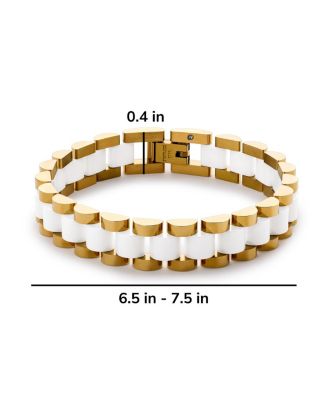  Ora Gold Ceramic Watch Strap Bracelet