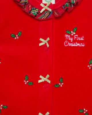 Girls' Holly Plaid Footie - Baby