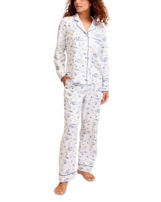 Chalet Toile Twill Pajama Set