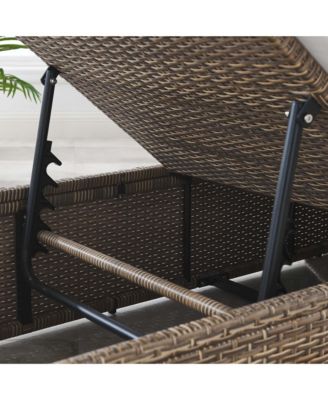 Convene Outdoor Patio Chaise Lounge Chair