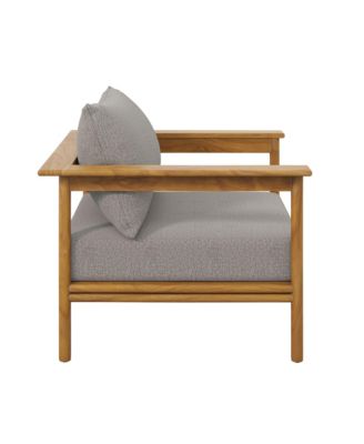 Wren Outdoor Patio Teak Wood Armchair