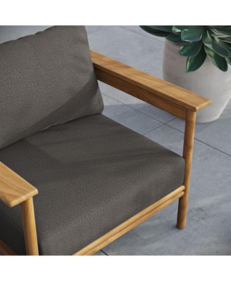 Wren Outdoor Patio Teak Wood Armchair