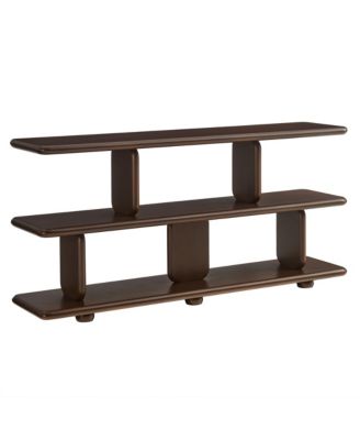 Lyle Sculptural 2-Tier Bookshelf