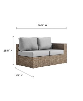 Convene Outdoor Patio Right-Arm Loveseat