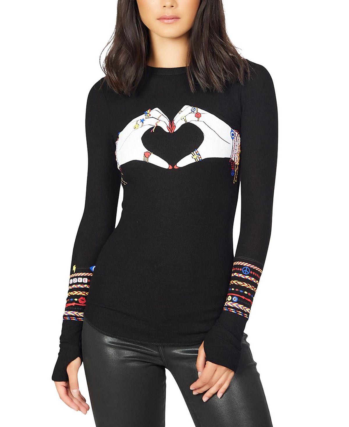 Lauren Moshi McKinley Friendship Love Top