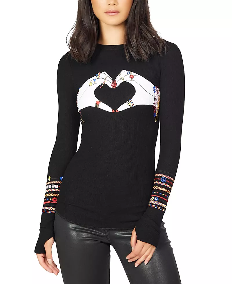 Lauren Moshi McKinley Friendship Love Top