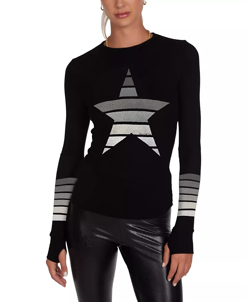 Lauren Moshi McKinley Ombre Star Top
