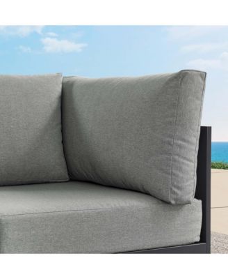 Tahoe Outdoor Patio Powder-Coated Aluminum Modular Corner Chair