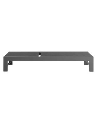 Tahoe Outdoor Patio Mesh and Aluminum Chaise Lounge